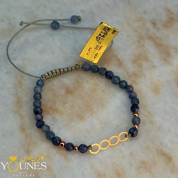 دستبند دایره ای طلا لیزری